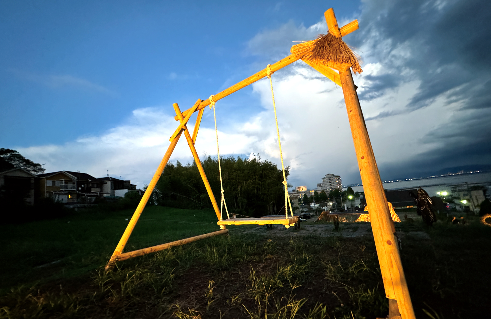 おごと温泉観光公園 竹あかりイメージ